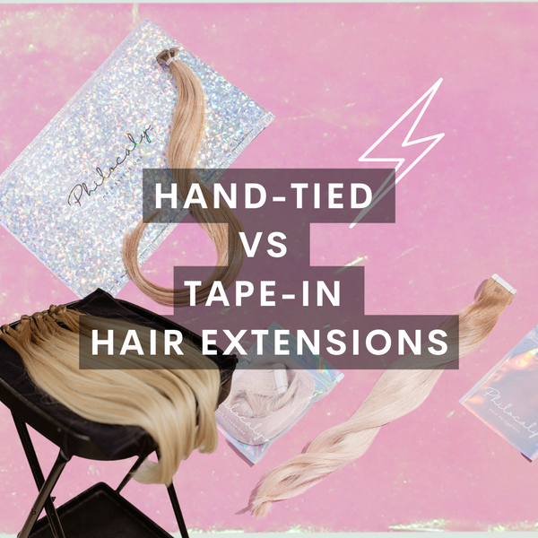 Tape in extensions vs hotsell hand tied