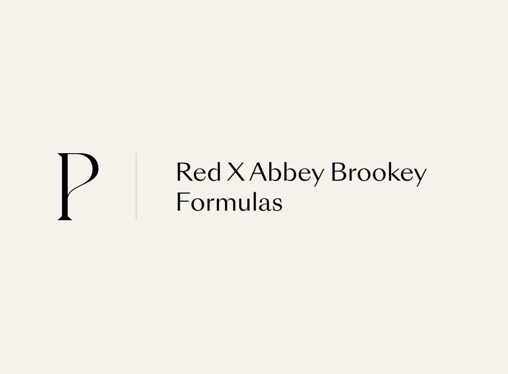 Red X Abbey Brookee Formulas