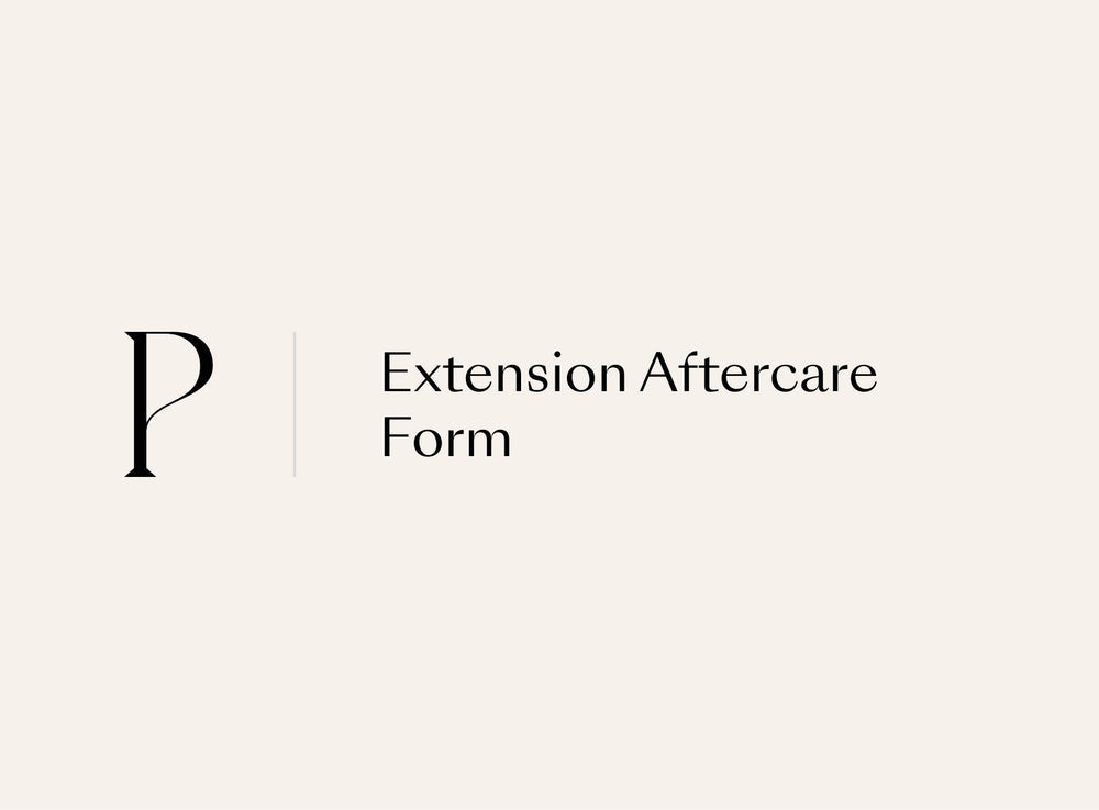 Extension Aftercare