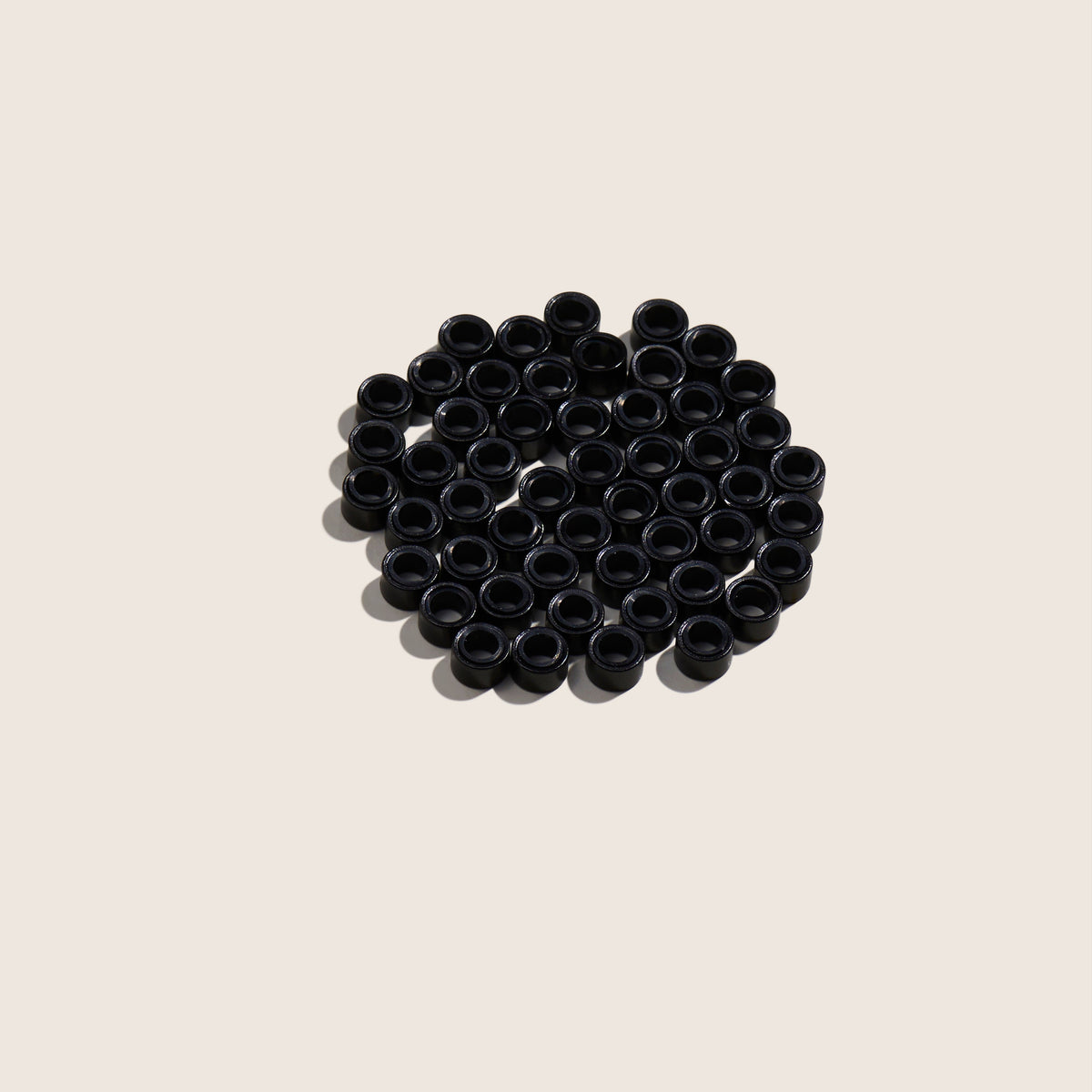 Silicone Lined Beads (2mm+3mm)