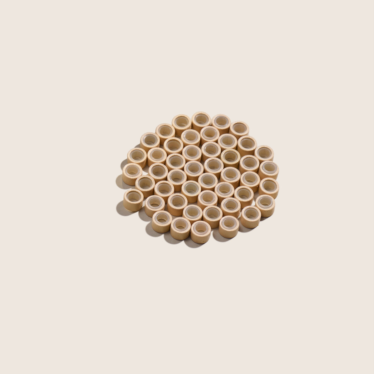 Silicone Lined Beads (2mm+3mm)