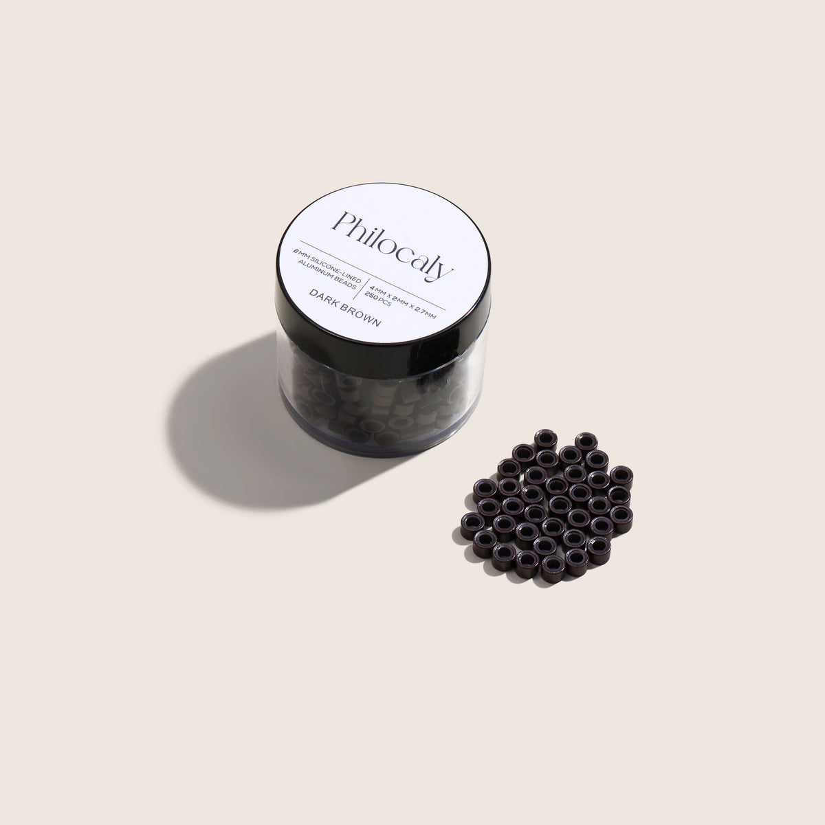 Silicone Lined Beads (2mm+3mm)