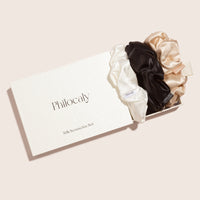 Silk Scrunchie Set