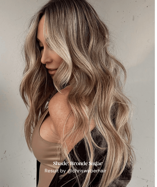 Philocaly Hair Extensions Extensions Bronde Sugar (Flat Weft)