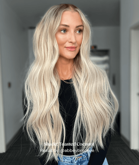Philocaly Hair Extensions Extensions Toasted Coconut (Hand-tied)