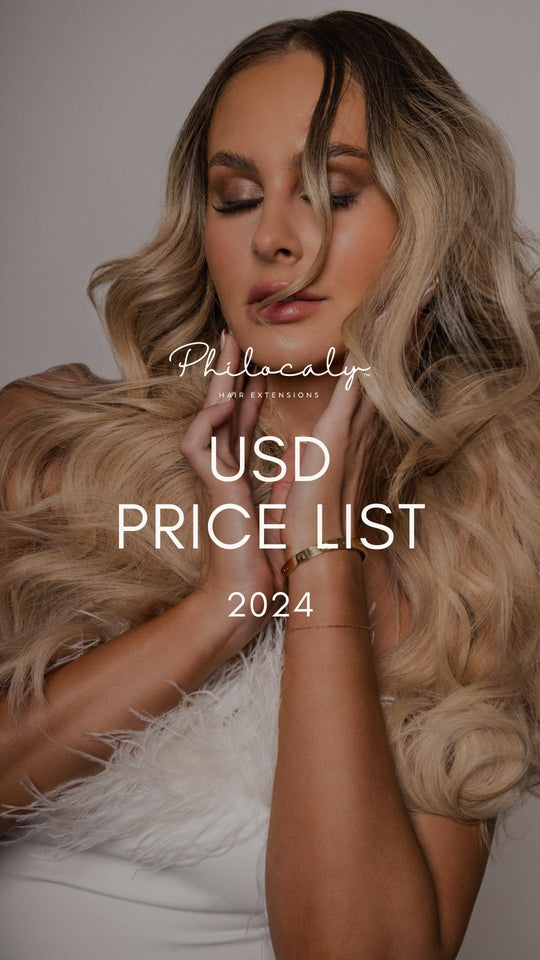 Philocaly Hair Extensions Tools + Supplies Download Now USD Professional Price Lists (Free Digital Download)