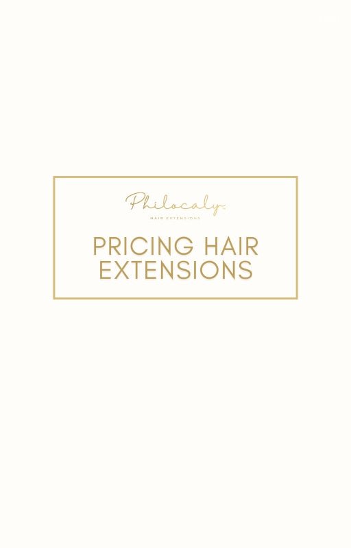 Philocaly Hair Extensions Tools + Supplies E-BOOK: Pricing Hair Extensions (Free Digital Download)