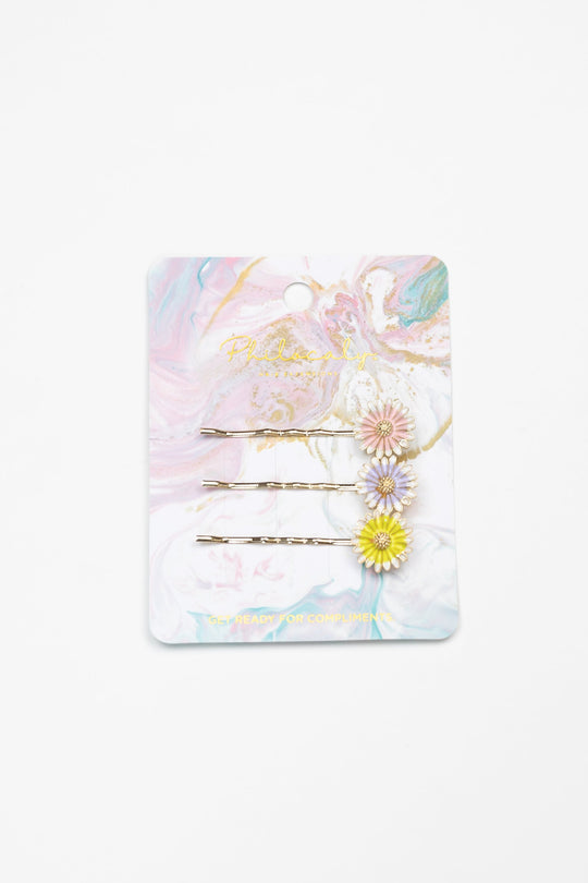 Philocaly Hair Extensions Floral Pin Set